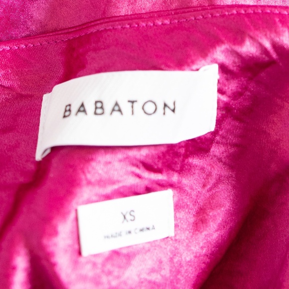Babaton Pink Slip dress Size XS - Picture 2 of 6